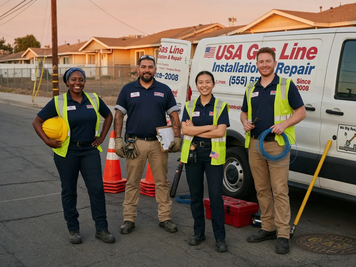 Gas Line Installation company in Shipman, IL